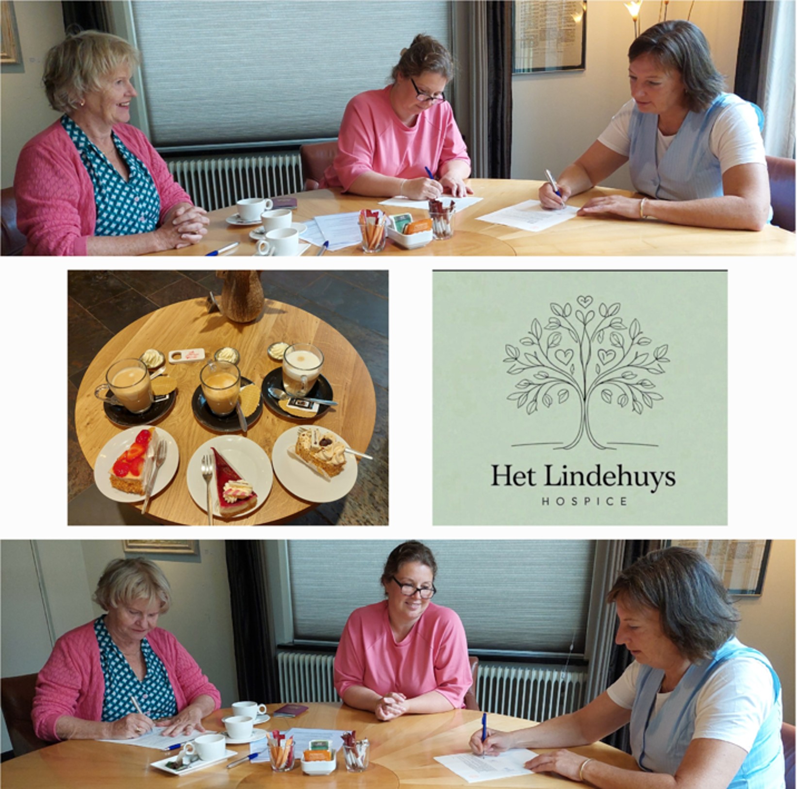 Ondertekening oprichting Hospice Het Lindehuys Drenthe Aa en Hunze